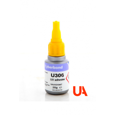 Cyberbond U 306, UV Curable. Bottle 20 grs 20 Units